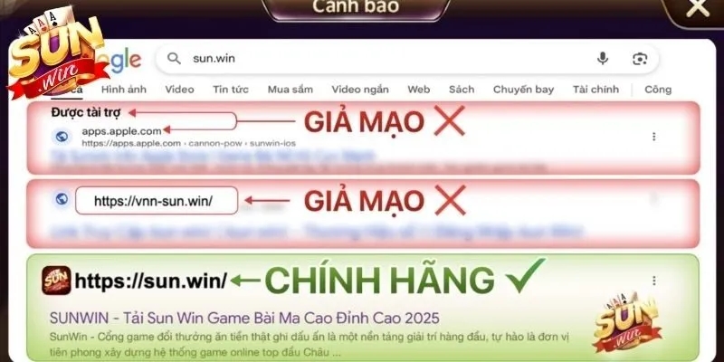 Kích hoạt hành động tự động từ Sunwin giả mạo trực tuyến