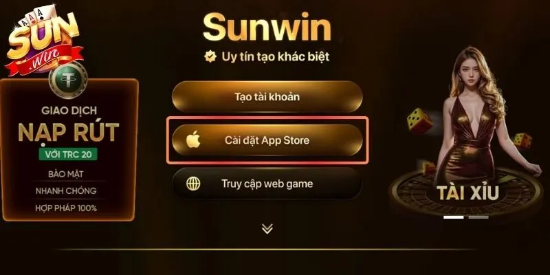 Tải app Sunwin mang đến tốc độ chơi game mượt mà, ổn định